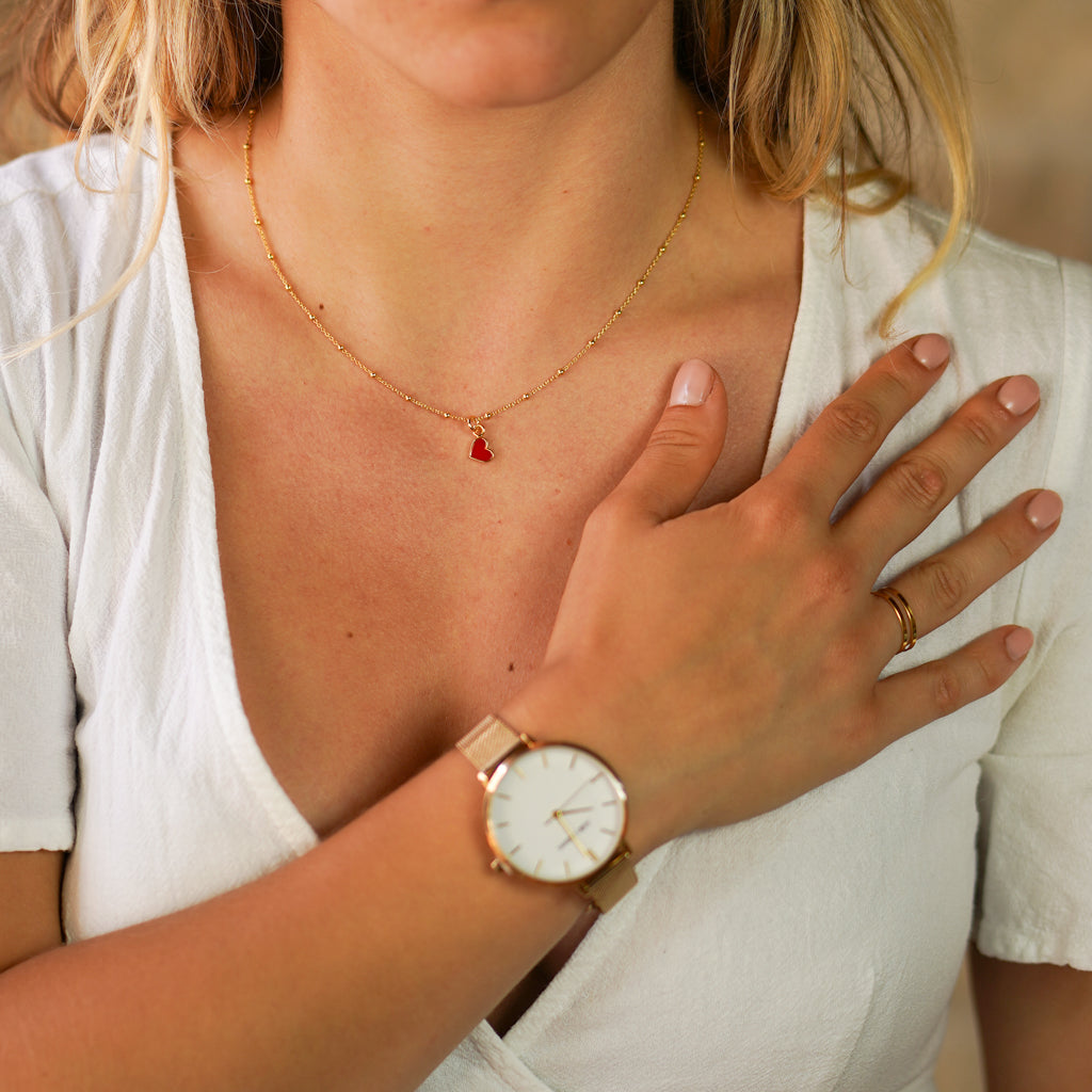 Halsketten-Set Heart