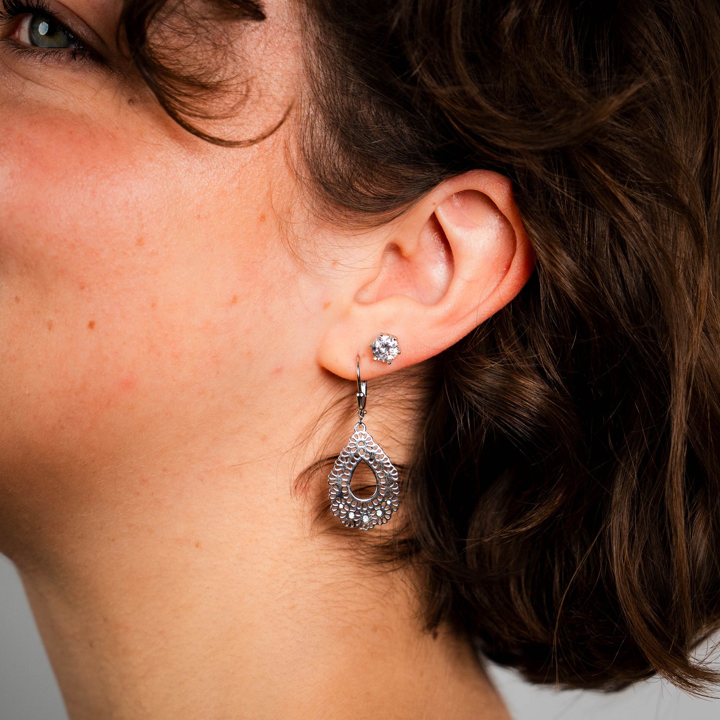 Vintage Raindrop Earring