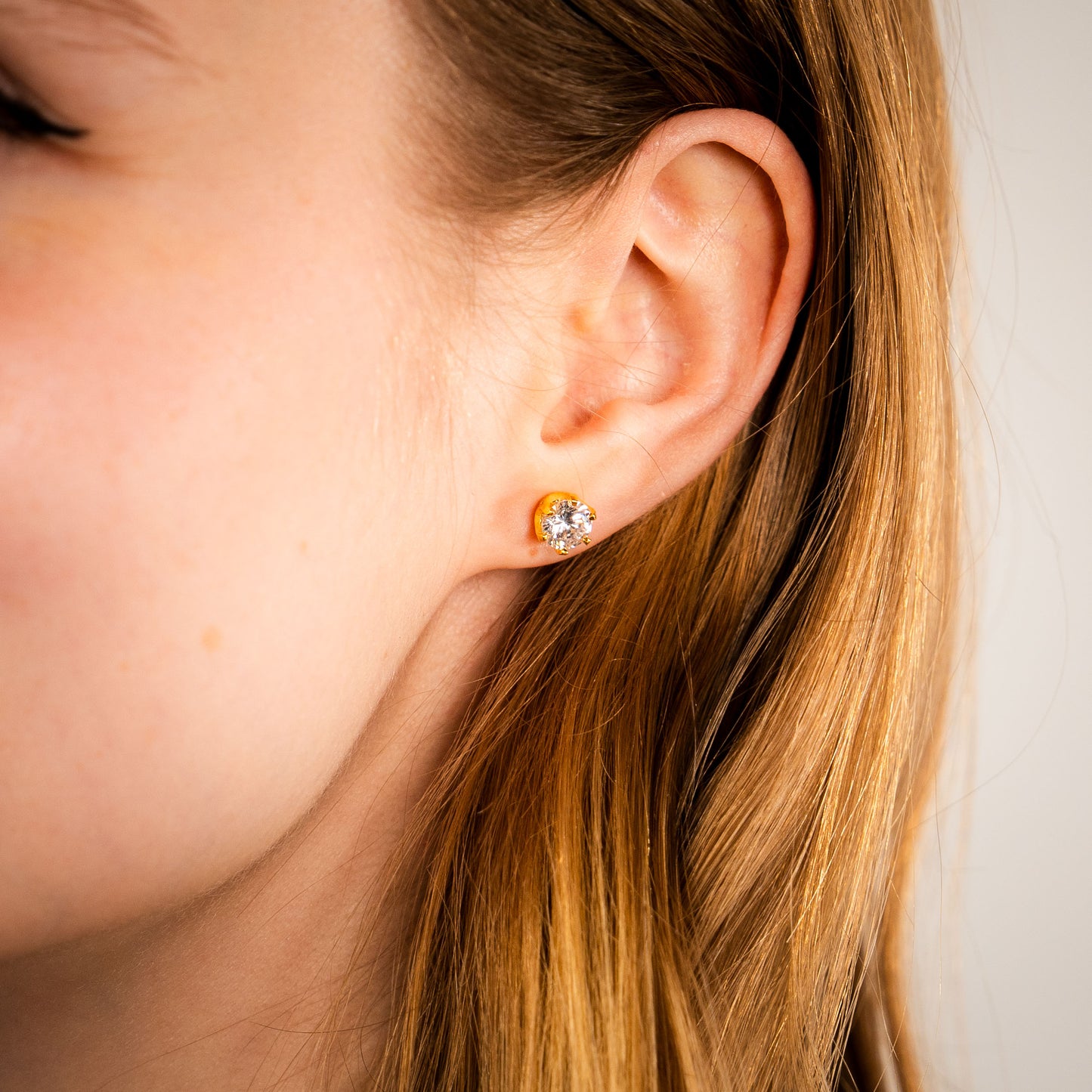 Crystal Stud Earring