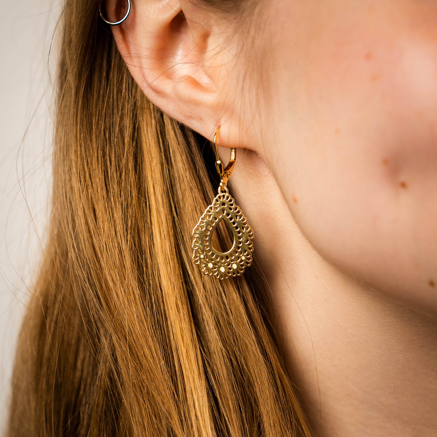 Vintage Raindrop Earring