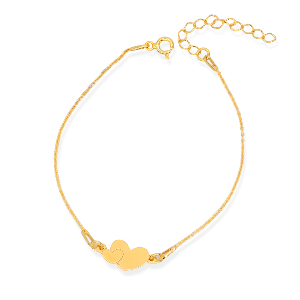 Tied Hearts Bracelet - personalisierbar