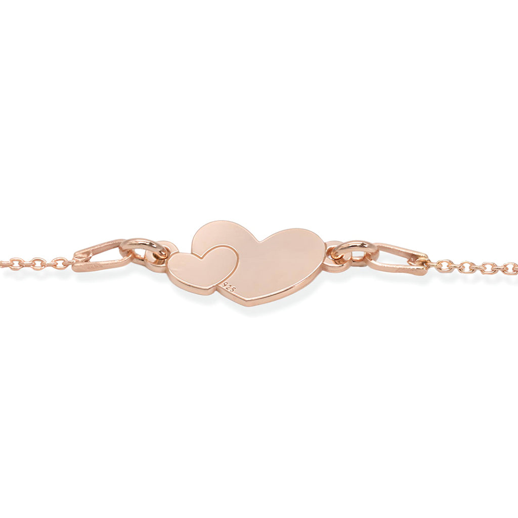 Tied Hearts Bracelet - personalisierbar