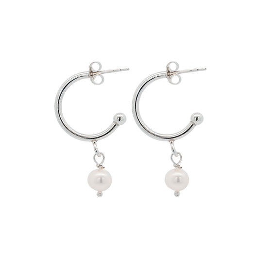 Single Pearl Harmony Earrings